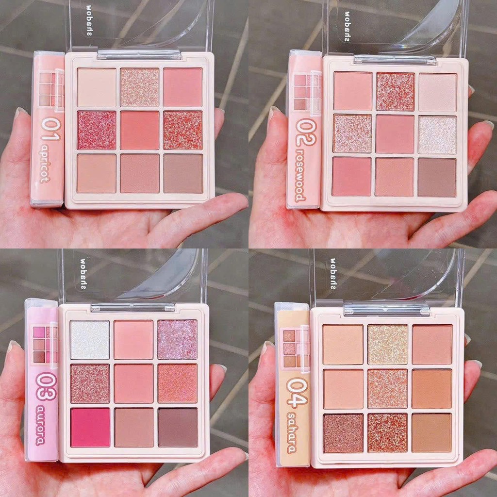 Phấn Mắt 9 ô Odbo