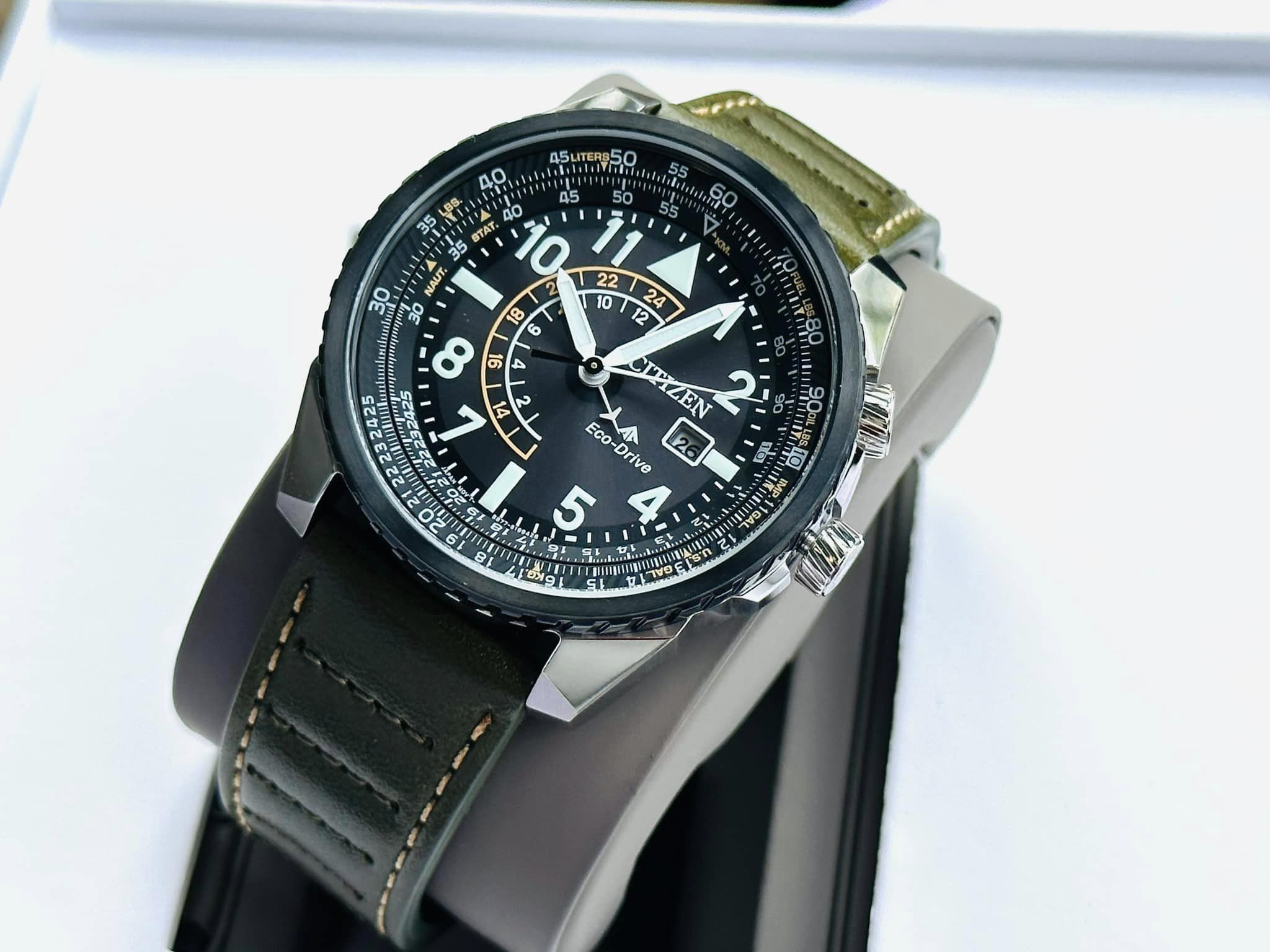Đồng hồ nam Citizen BJ713804E Eco-Drive Promaster Nighthawk Watch 42mm