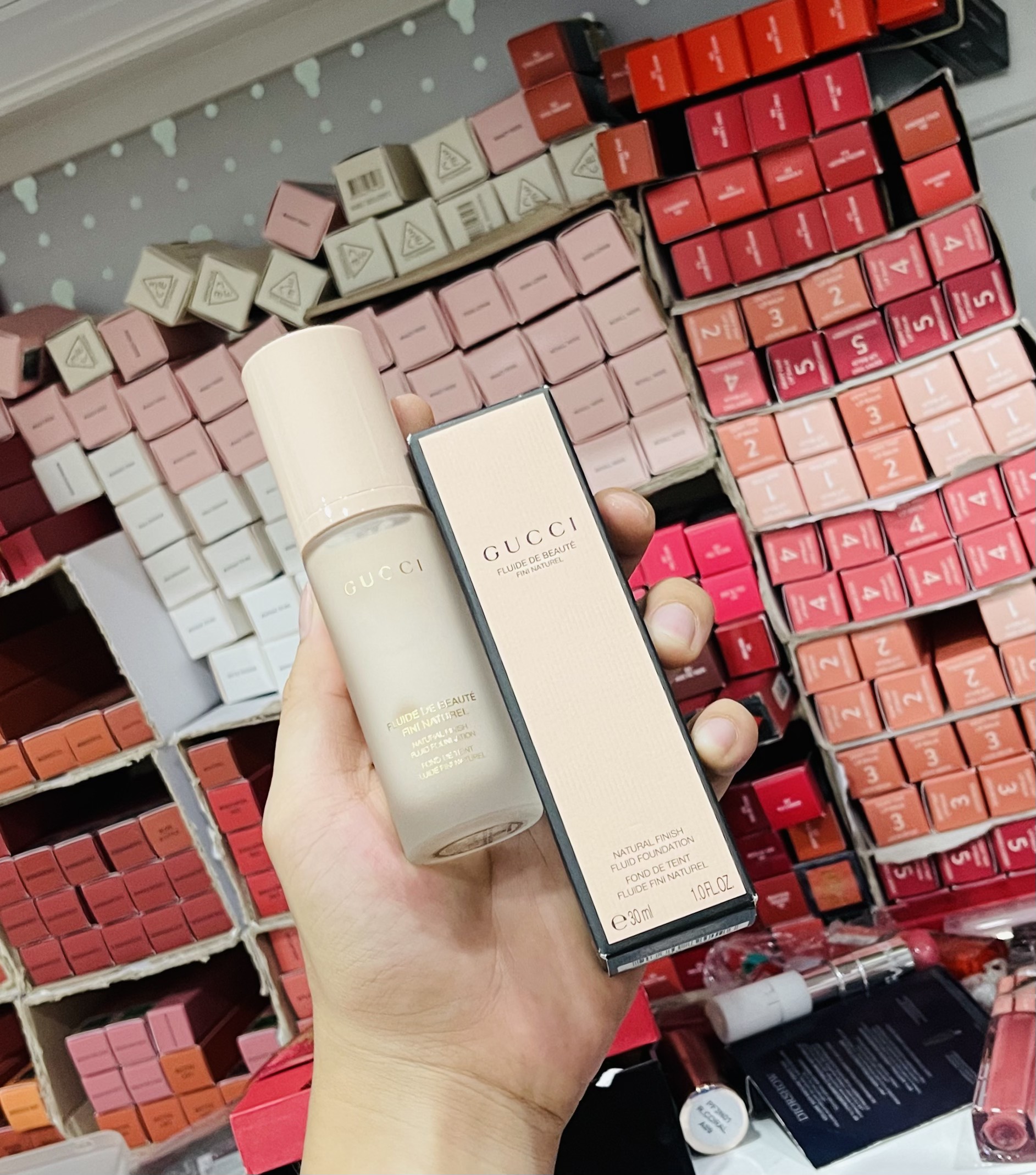 Kem Nền GUCCI Fluide De Beauté Fini Naturel Foudation 110C Fair 30ml