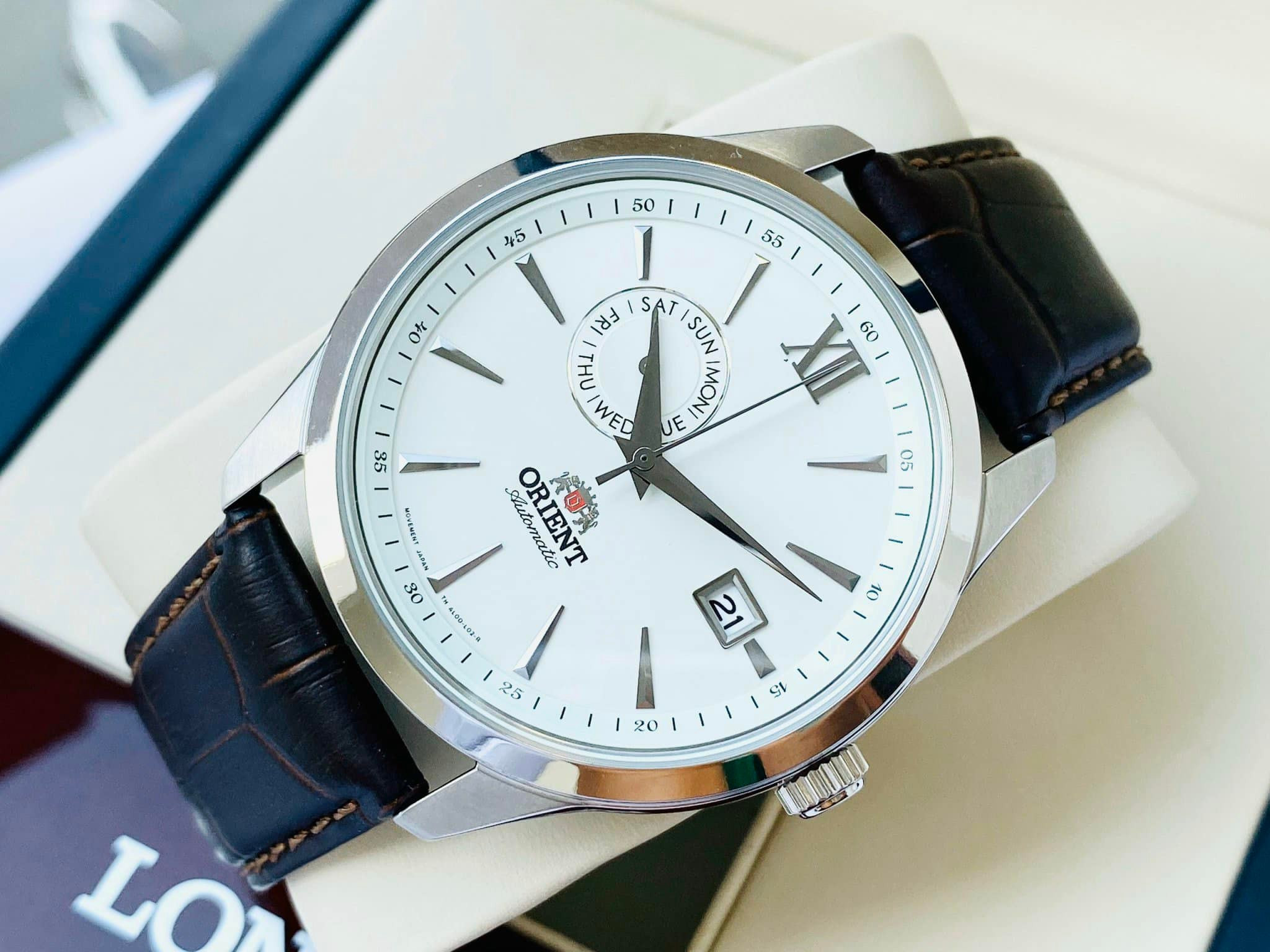 Đồng hồ nam Orient Automatic  FAL00006W0 Automatic Dây Da Nâu