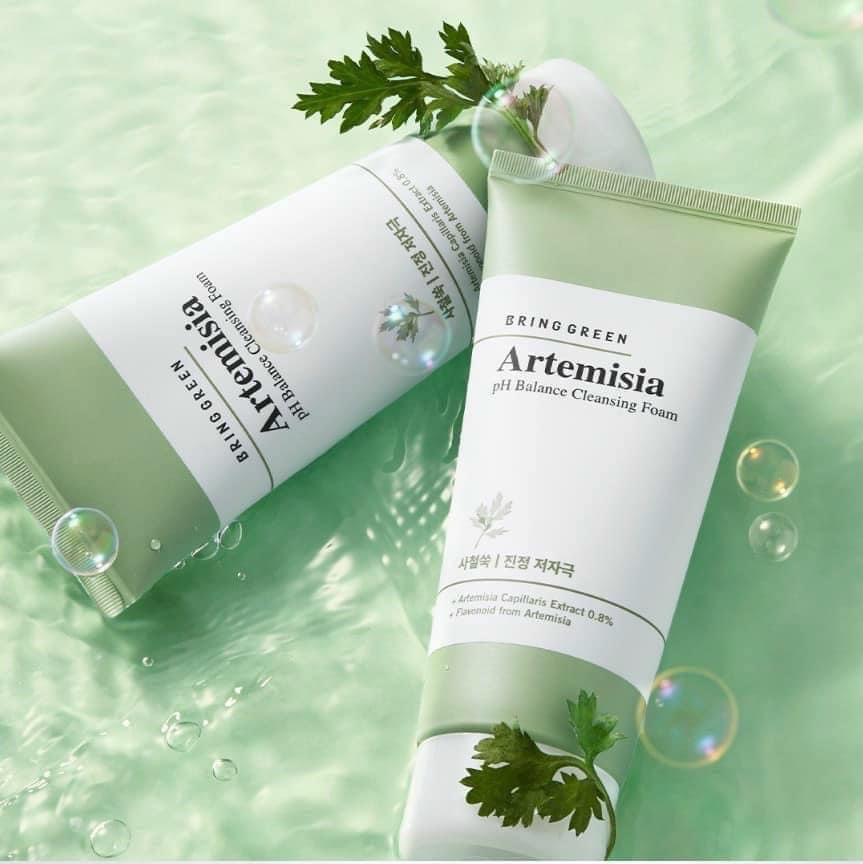 Sữa rửa mặt Bring Green 150ml ngải cứu MP