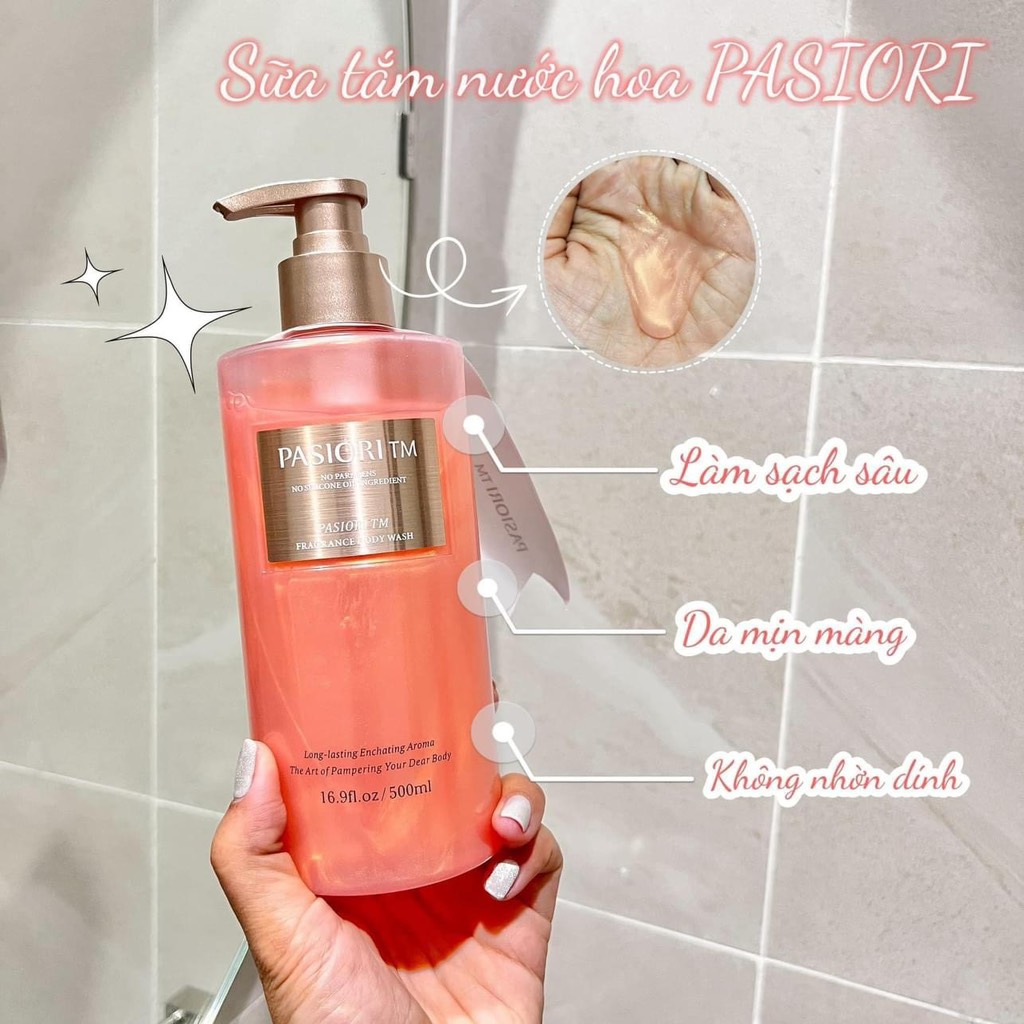 Sữa Tắm pasiori TM 500Ml MP