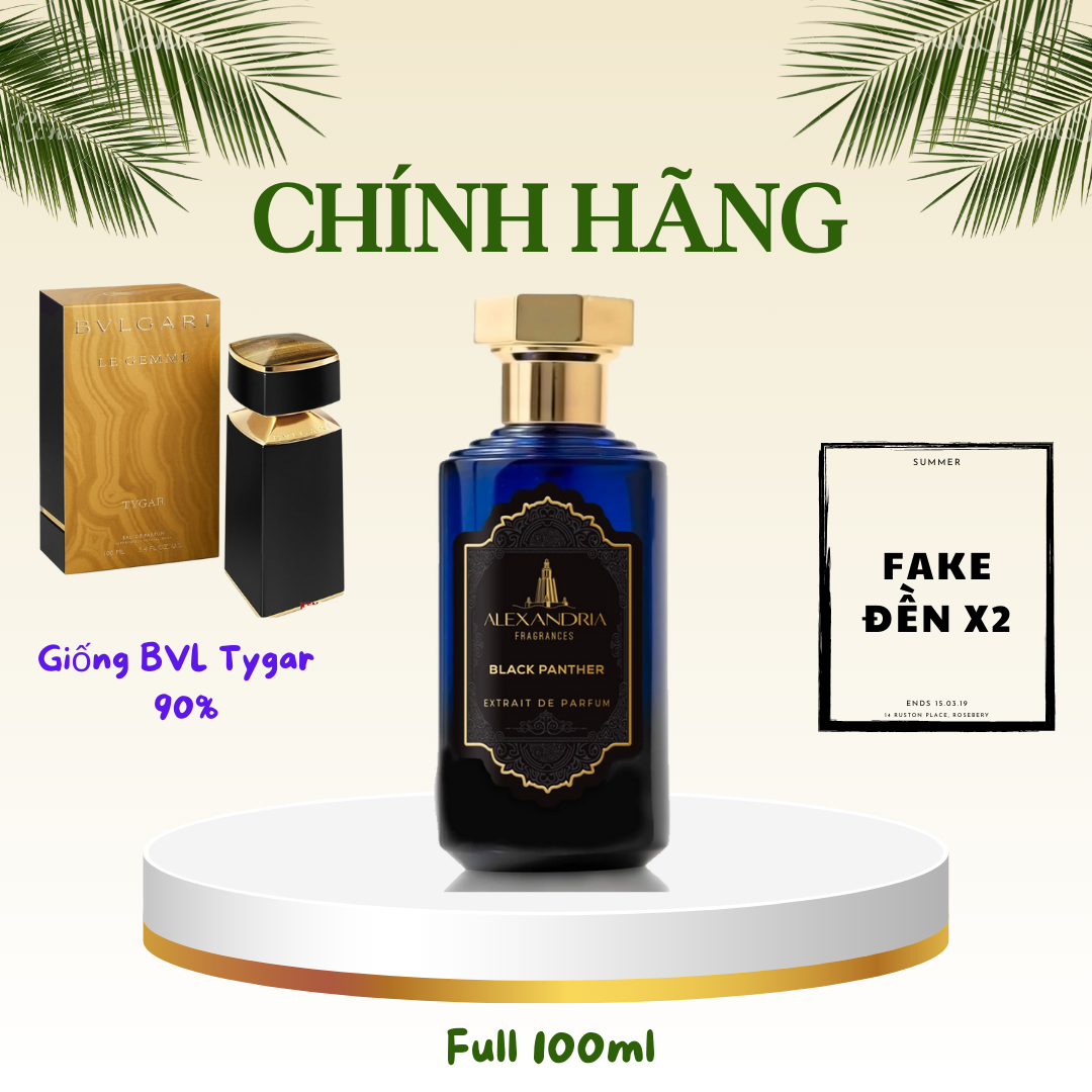 香水(男性用) Alexandria \"Black Panther\" - 100ML Black Panther – Alexandria Store LLC