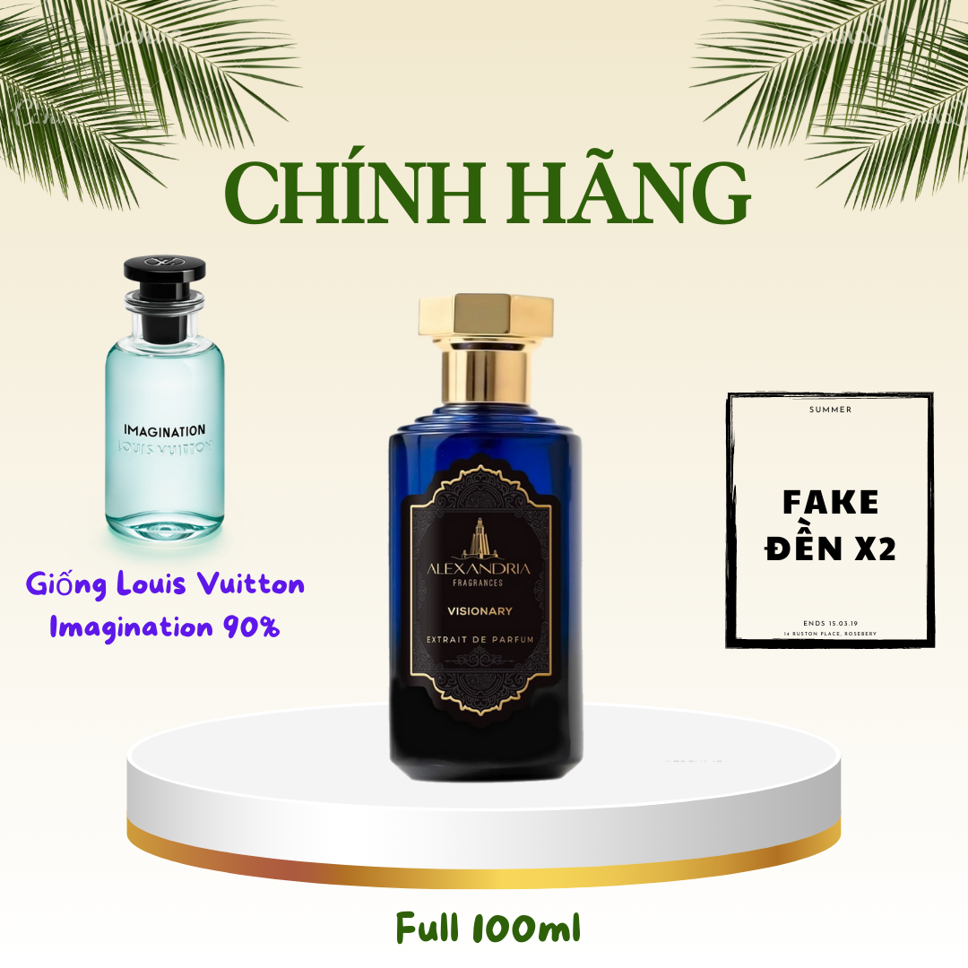 Nước Hoa Unisex Alexandria Fragrances Visionary Inspired by Louis Vuitton Imagination