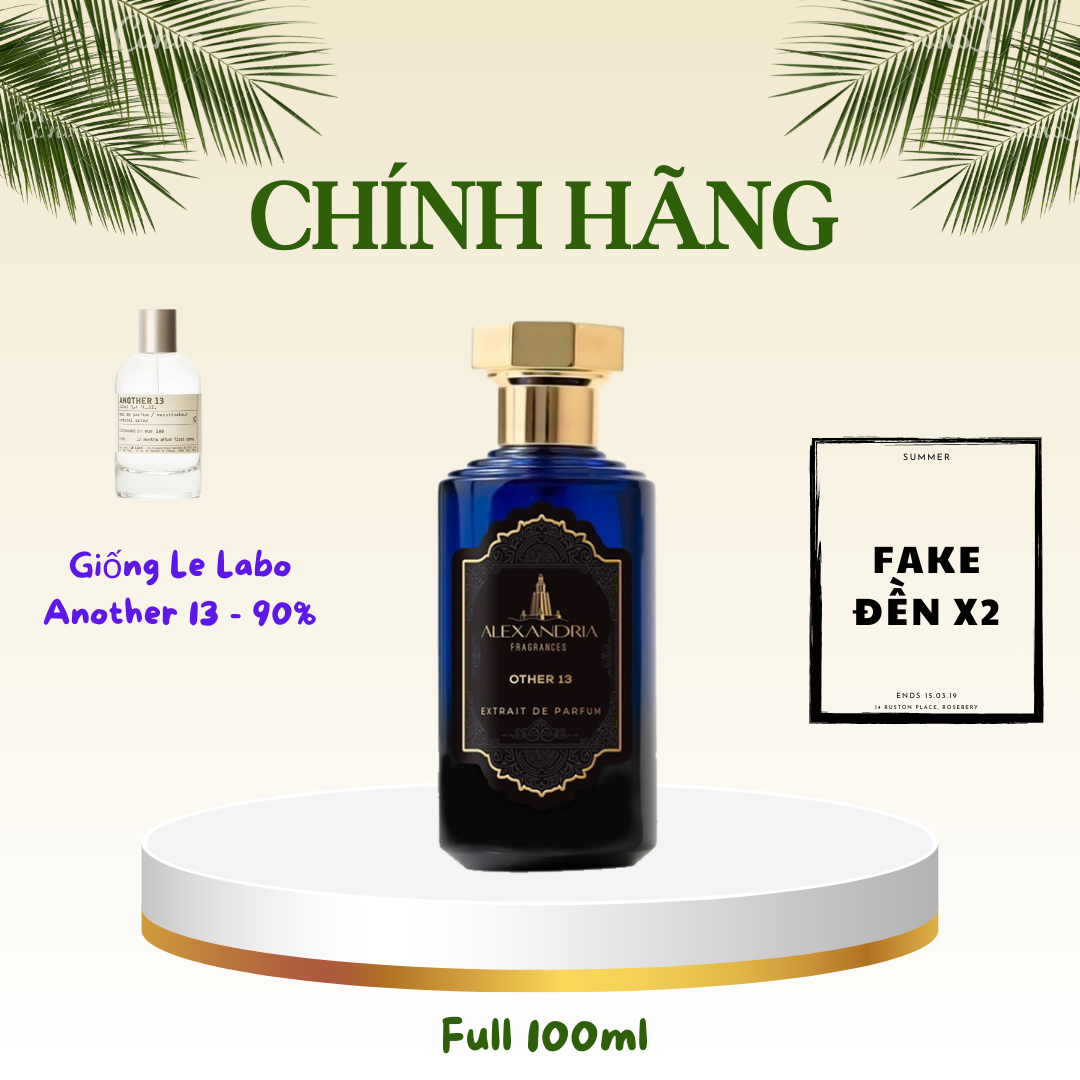 Nước Hoa Unisex Alexandria Fragrances Other 13 Inspired By Le Another 13