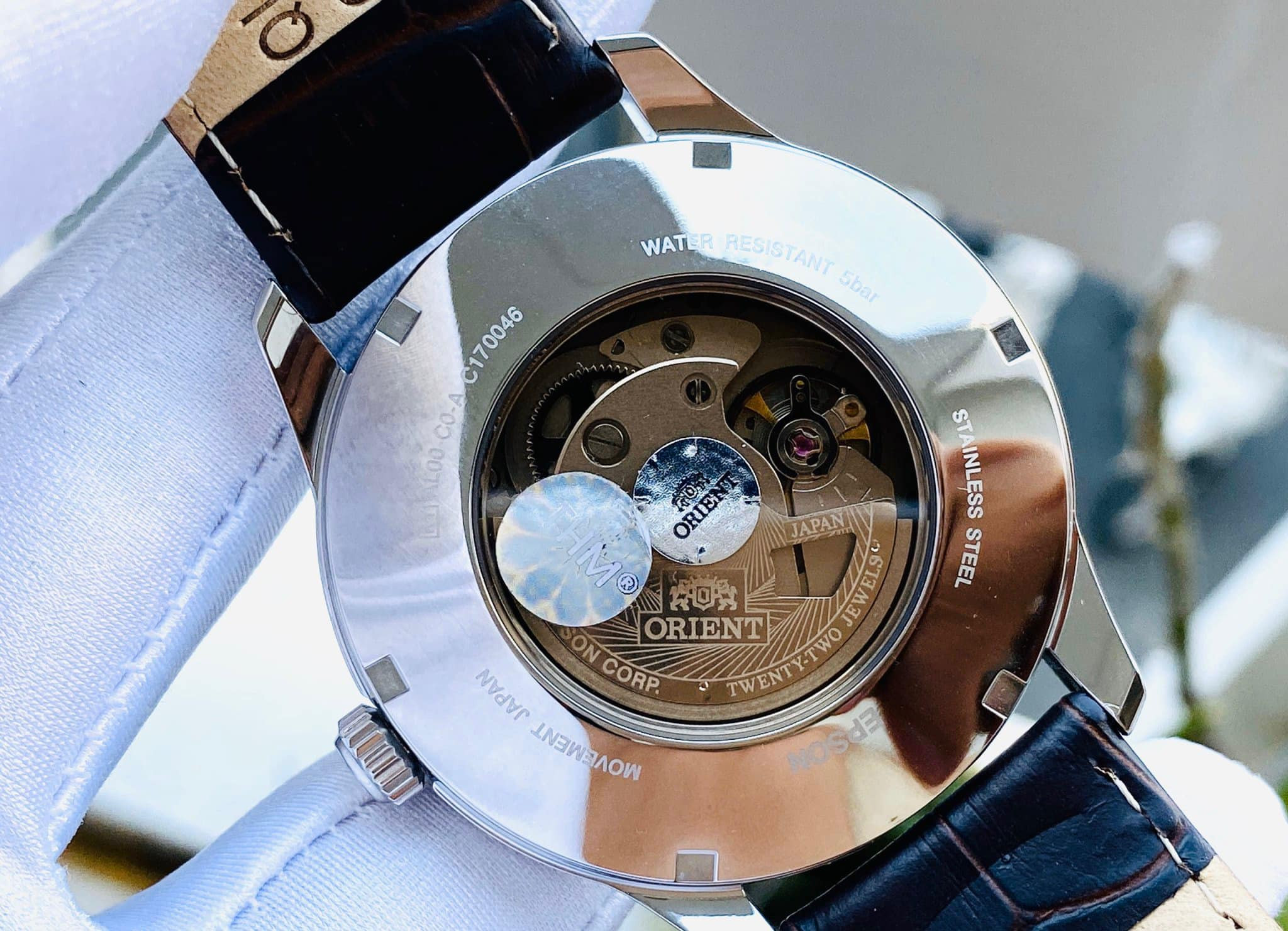 Đồng hồ nam Orient Automatic  FAL00006W0 Automatic Dây Da Nâu