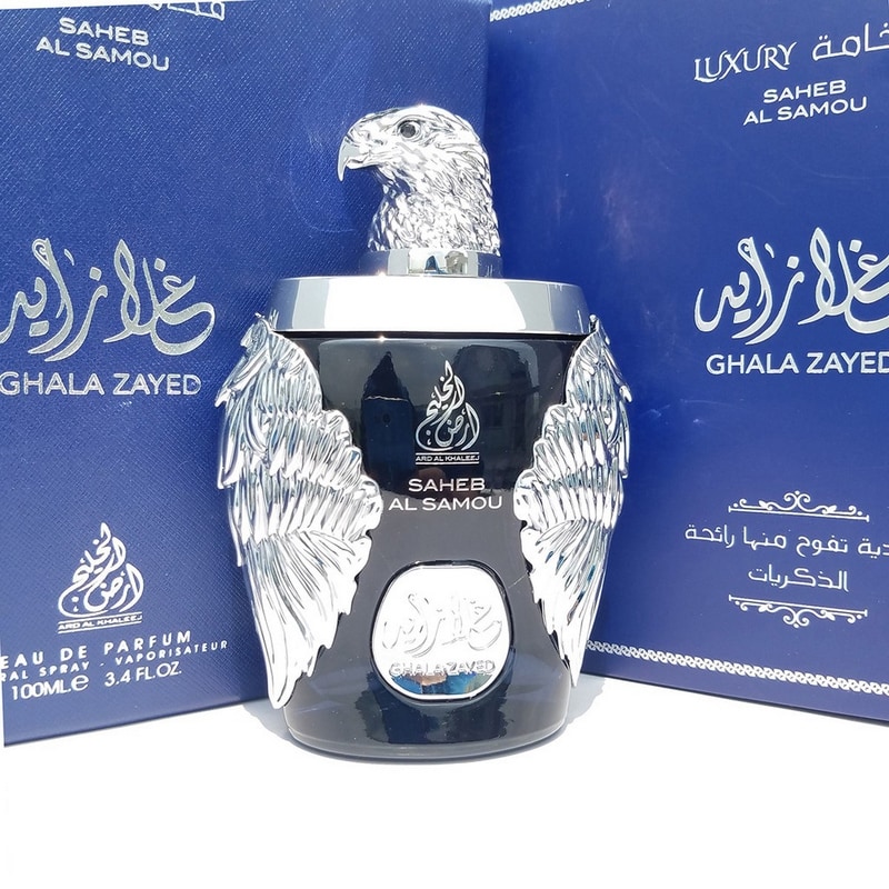 Nước hoa nam Ghala Zayed Luxury Saheb Al Samou EDP ( đại bàng xanh)