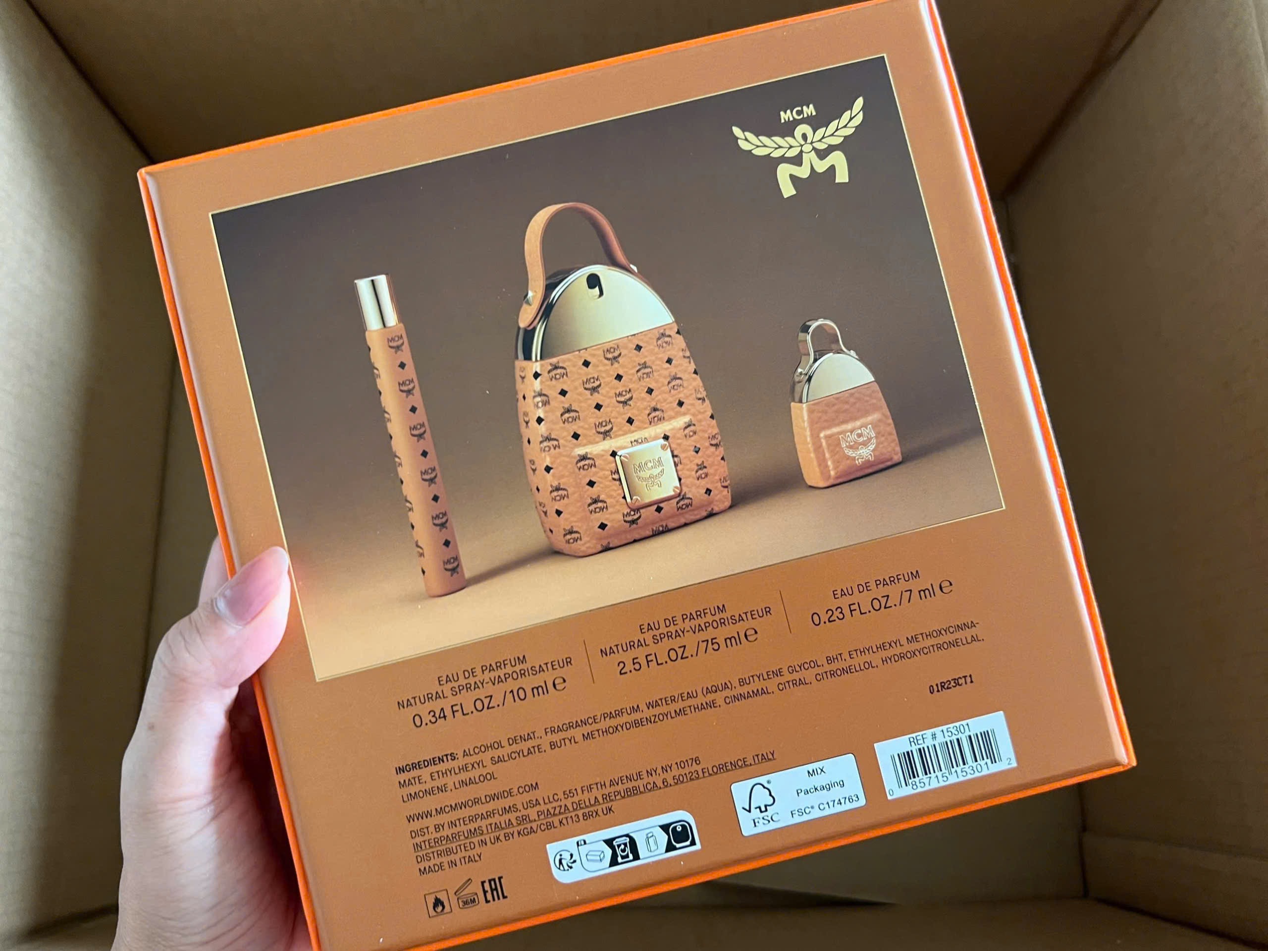 Set nước hoa unisex MCM đủ màu