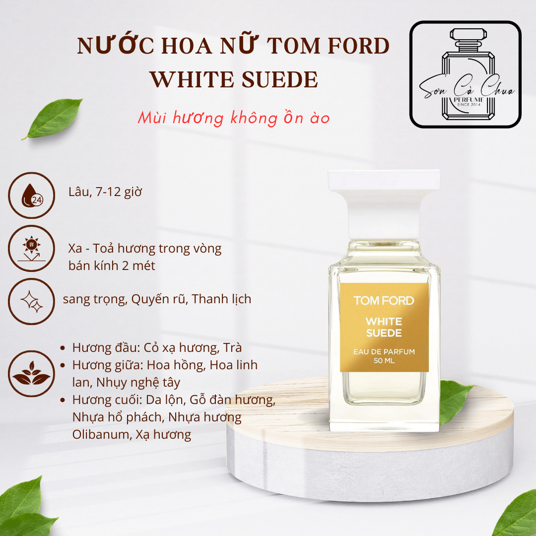 Full 50ml - Nước Hoa Nữ Tom Ford White Suede