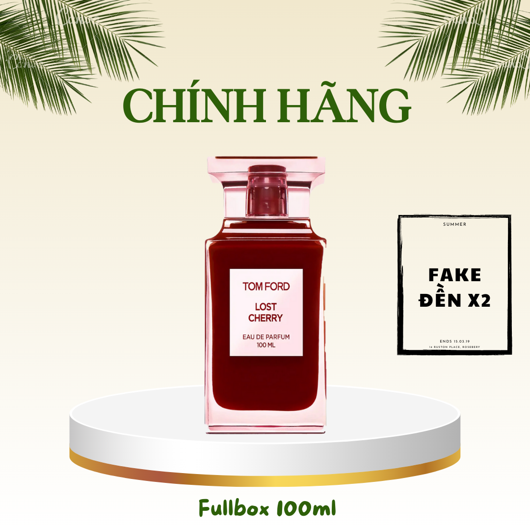 Chiết 10ml - Nước Hoa Unisex Tom Ford Lost Cherry cao cấp