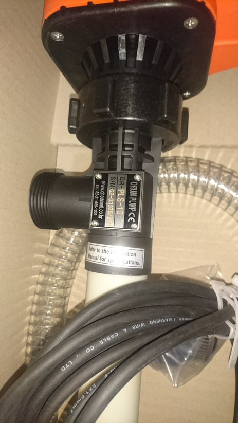 Ứng dụng bơm thùng phuy trục vít Cheonsei