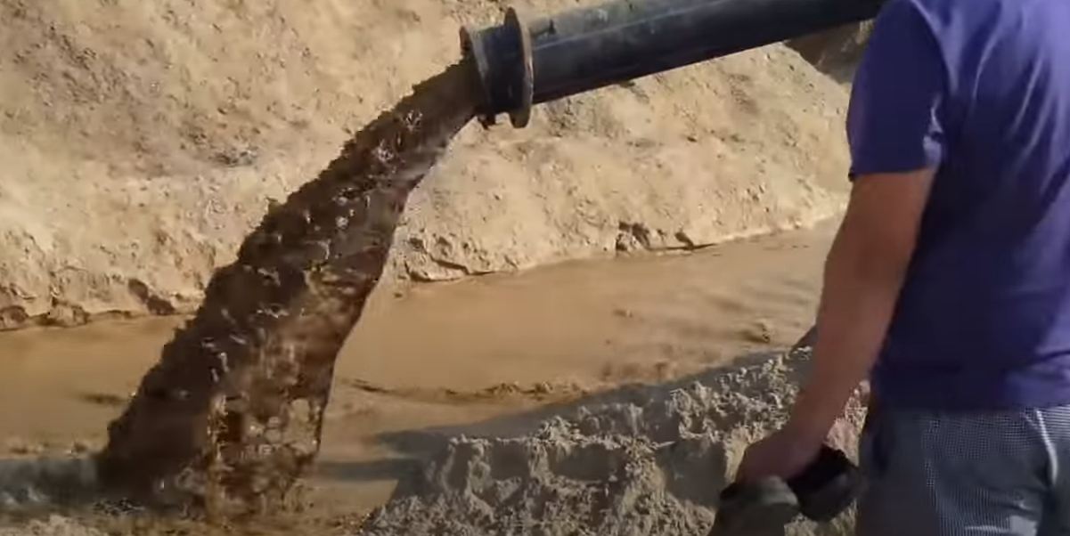 Máy bơm bùn công suất nhỏ