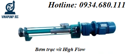 Bom trục vít là gì, phân loại bơm trục vít