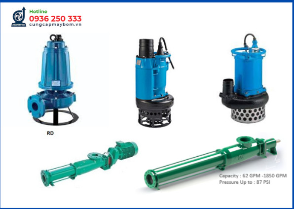 Máy bơm bùn là gì? Cấu tạo, nguyên lý, phân loại, ứng dụng, giá bán