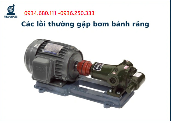 Cách sửa chữa lỗi thường gặp của bơm bánh răng