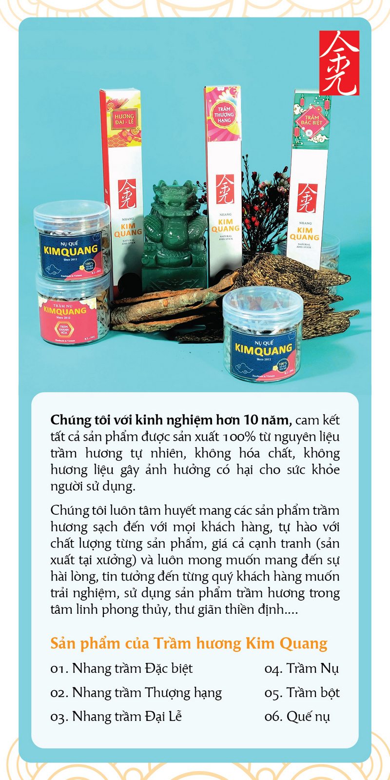 Nhang trầm đặc biệt