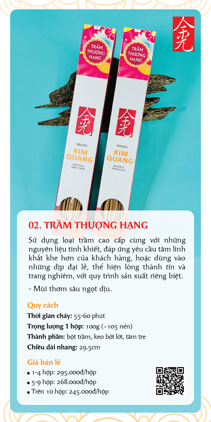 Nhang trầm thượng hạng