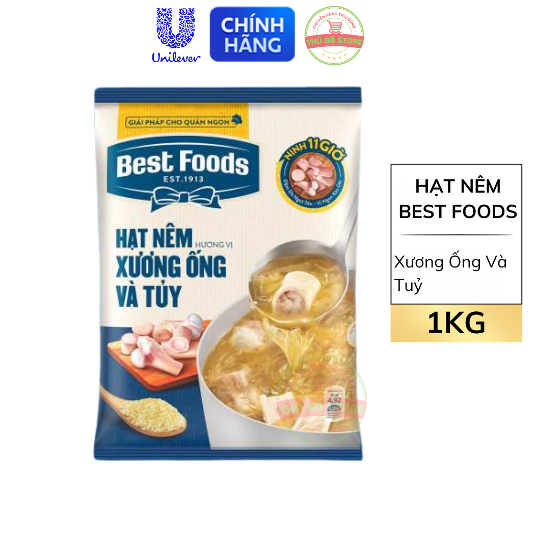 Hạt Nêm Best Foods Hương Vị Xương Ống Và Tủy - Túi 1KG
