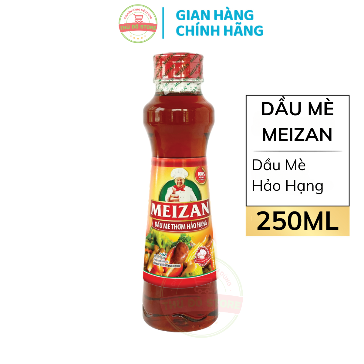 Dầu Mè Meizan Thơm Ngon Hảo Hạng - Chai 250ML