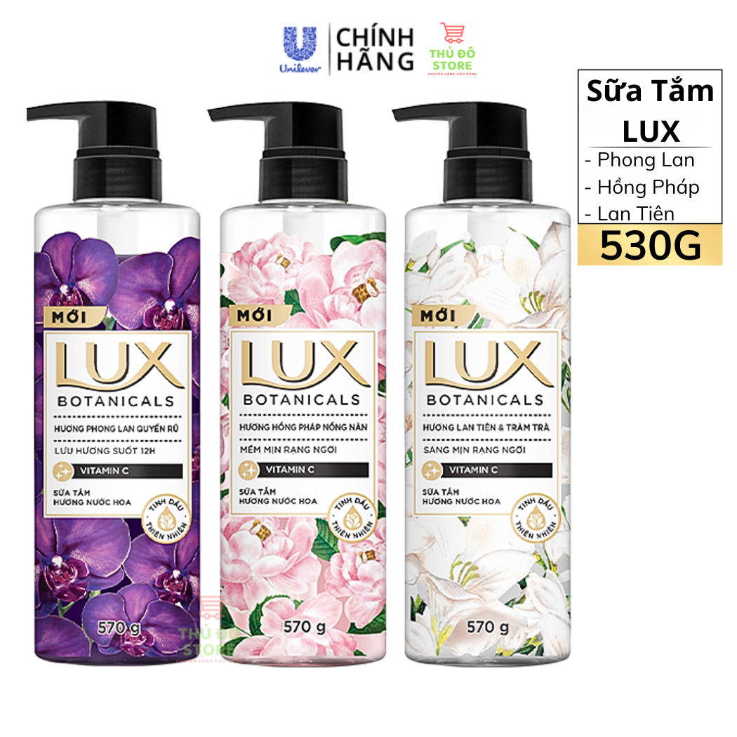 Sữa Tắm Lux Nước Hoa Chai 570G
