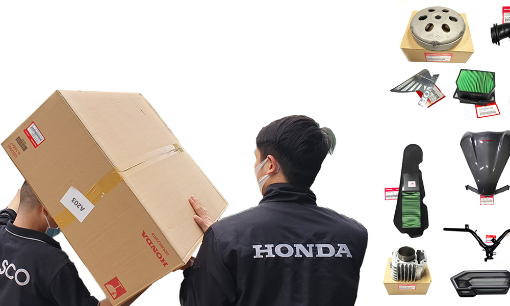 Cách nhận biết phụ tùng xe máy Honda chính hãng  Shop2banhvn