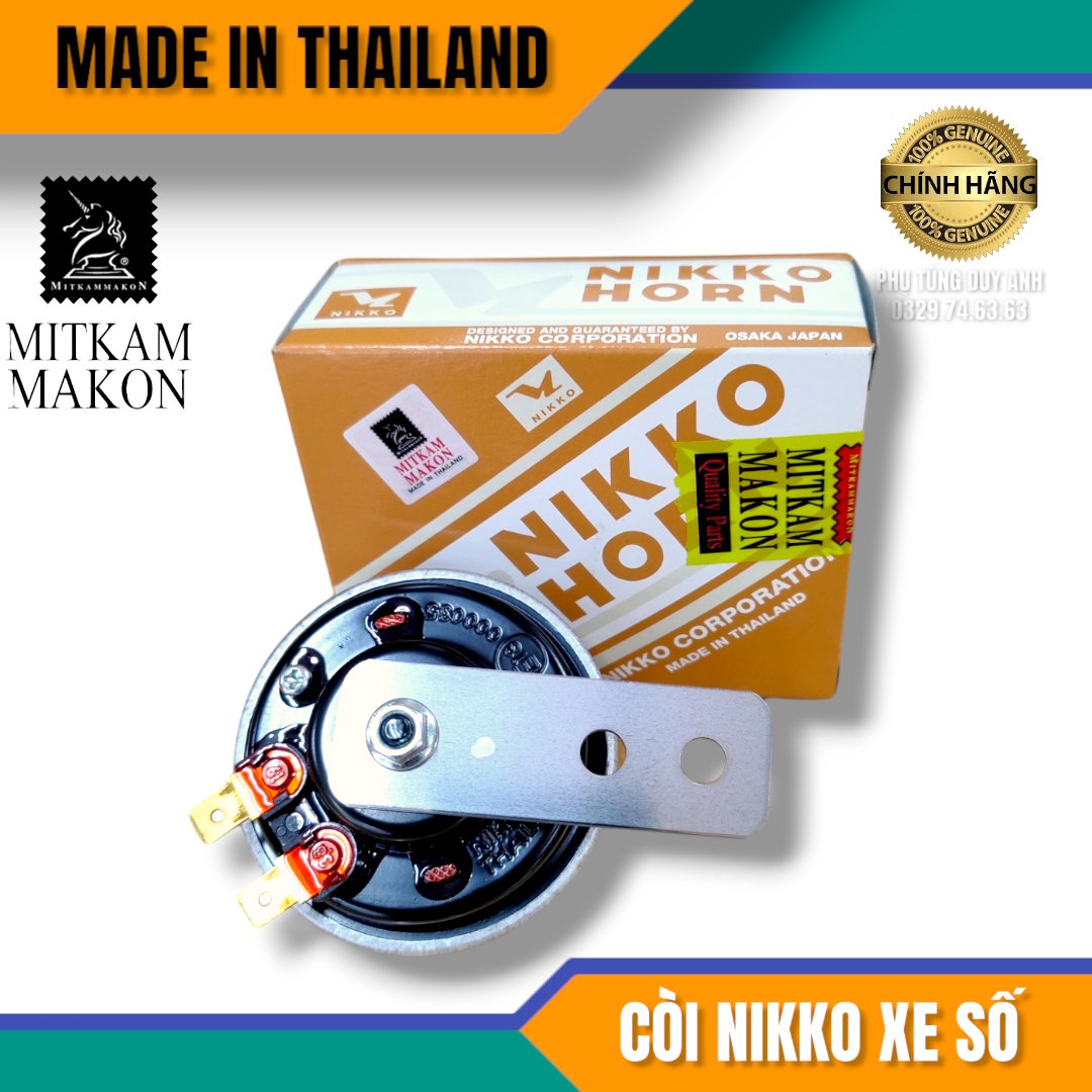 Còi drim niko xe số Thailan