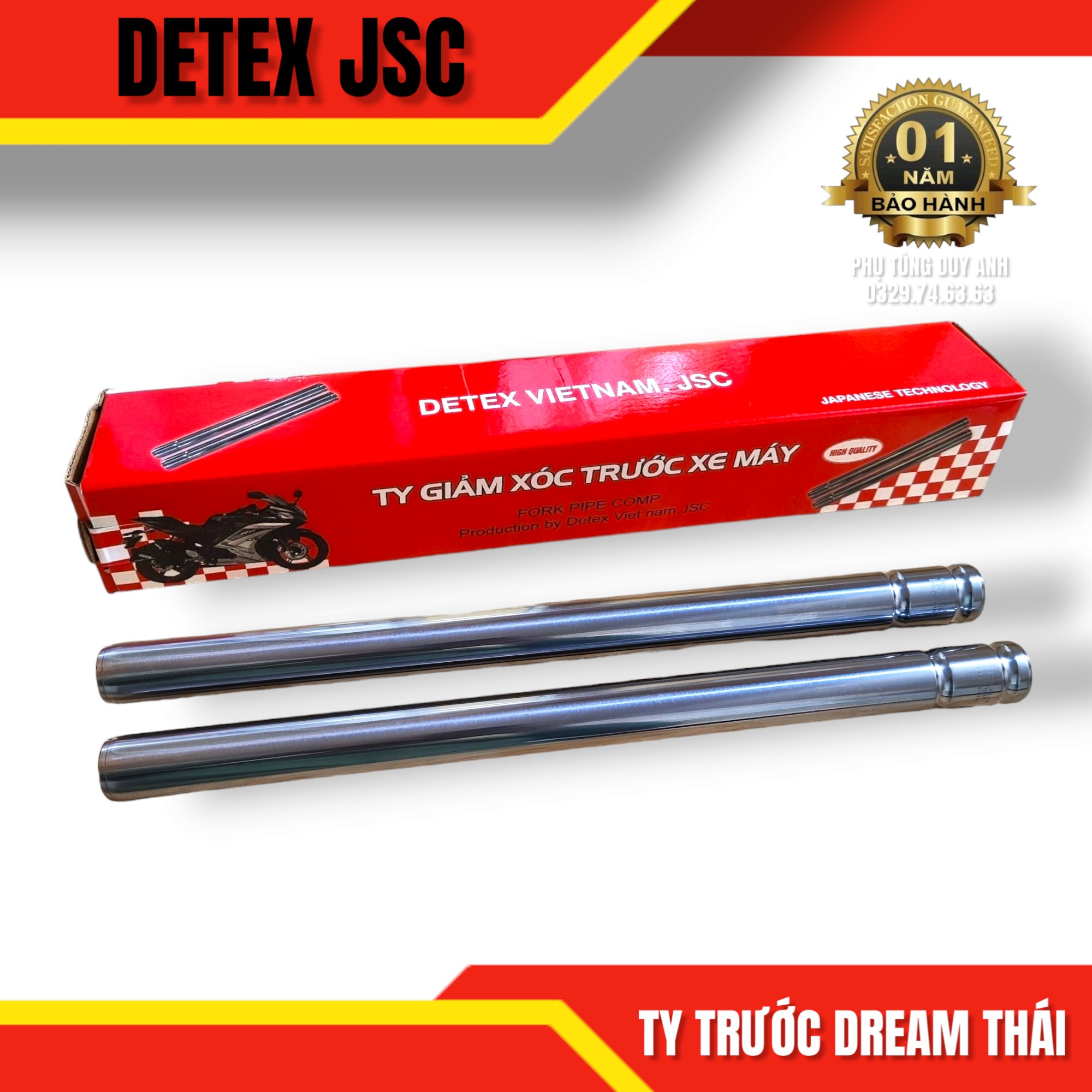 Ty trước giảm xóc Detex DR Thái (T20)