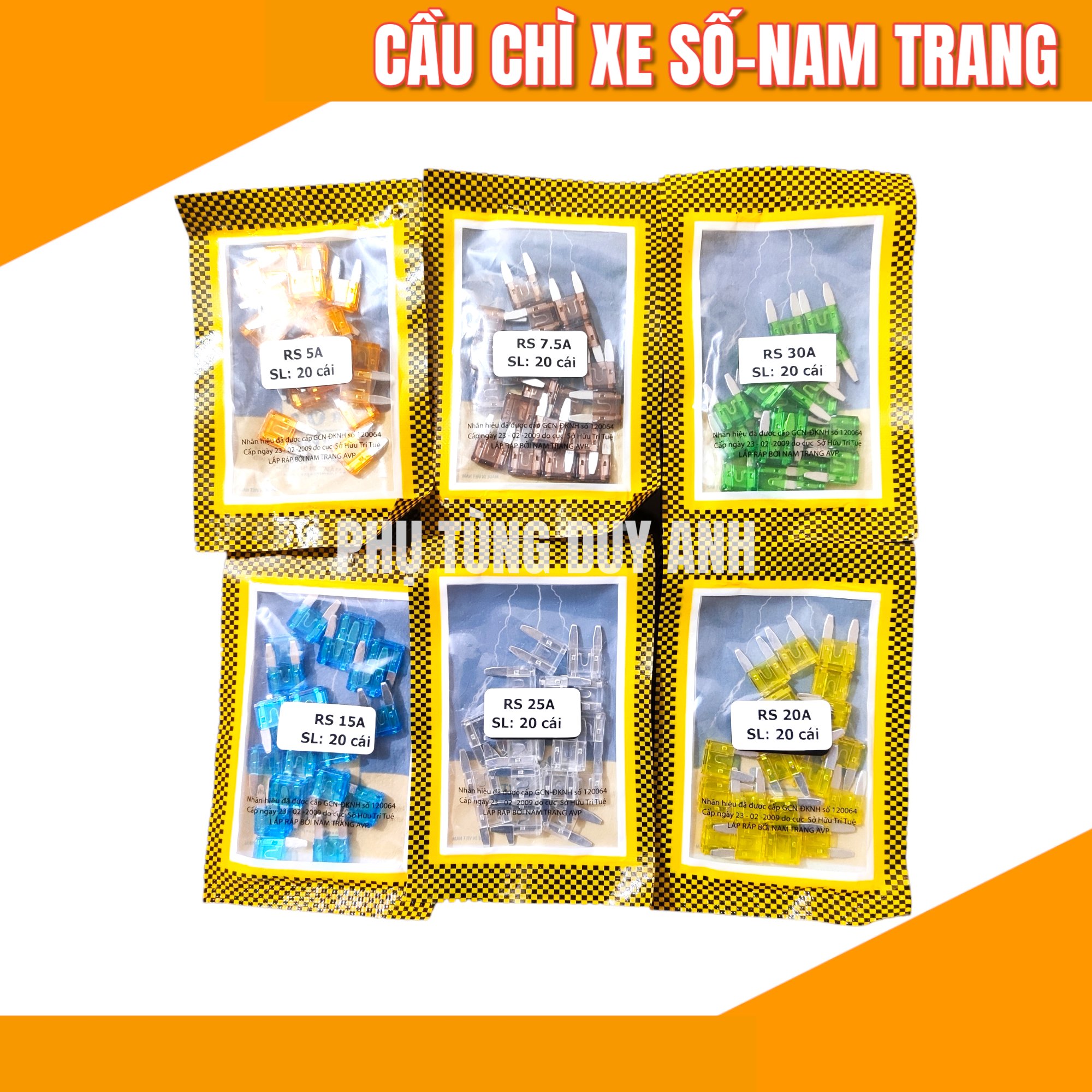 Cầu chì xe số Nam Trang