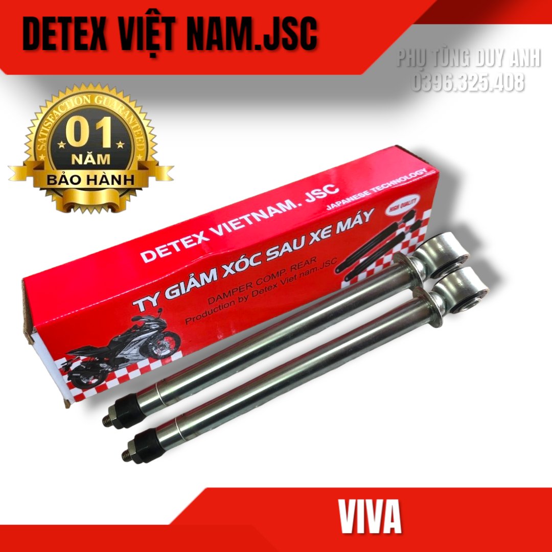 Ty sau giảm xóc Detex Viva(8 x 18) (T30)