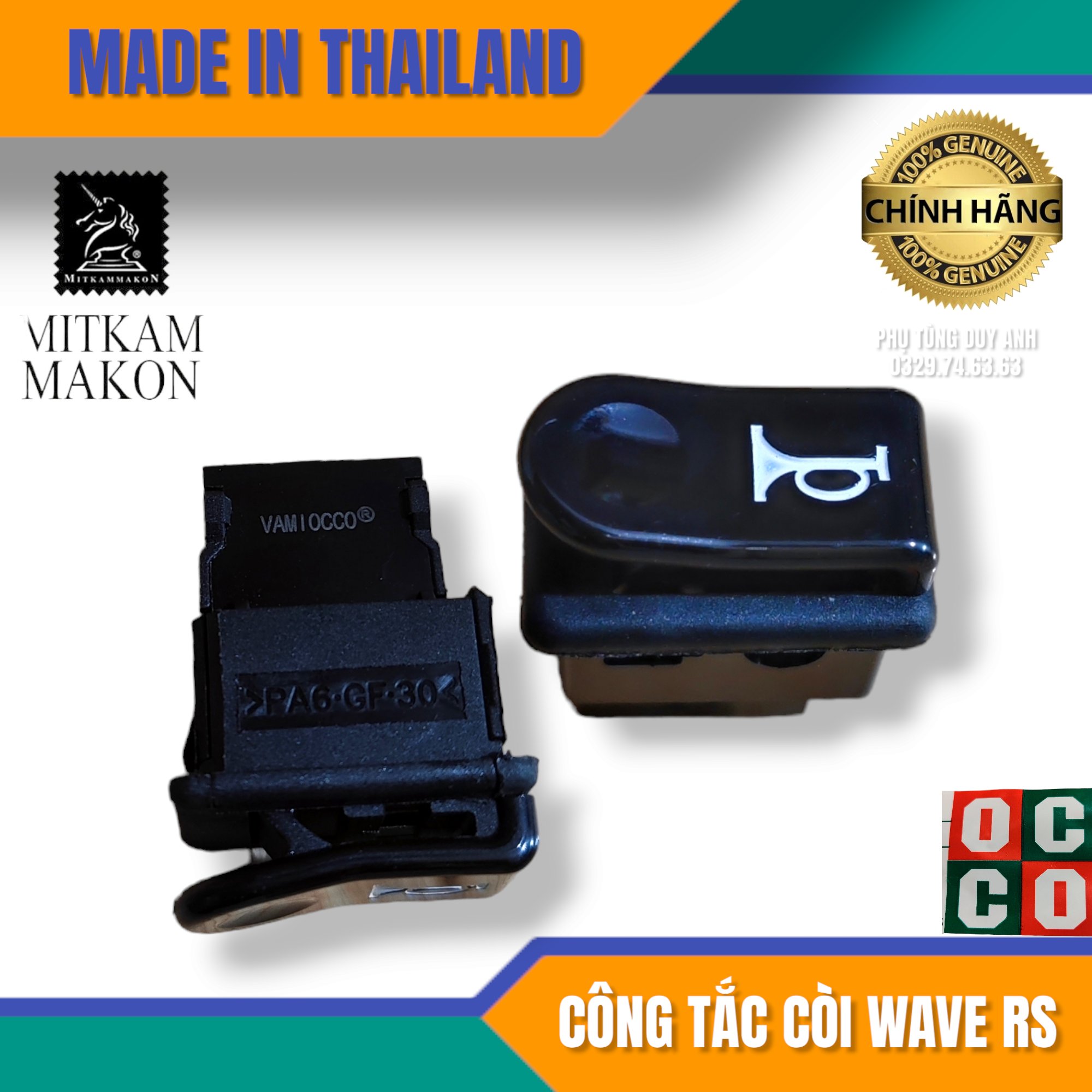 Công tắc còi-WA.RS OCCO ThaiLan