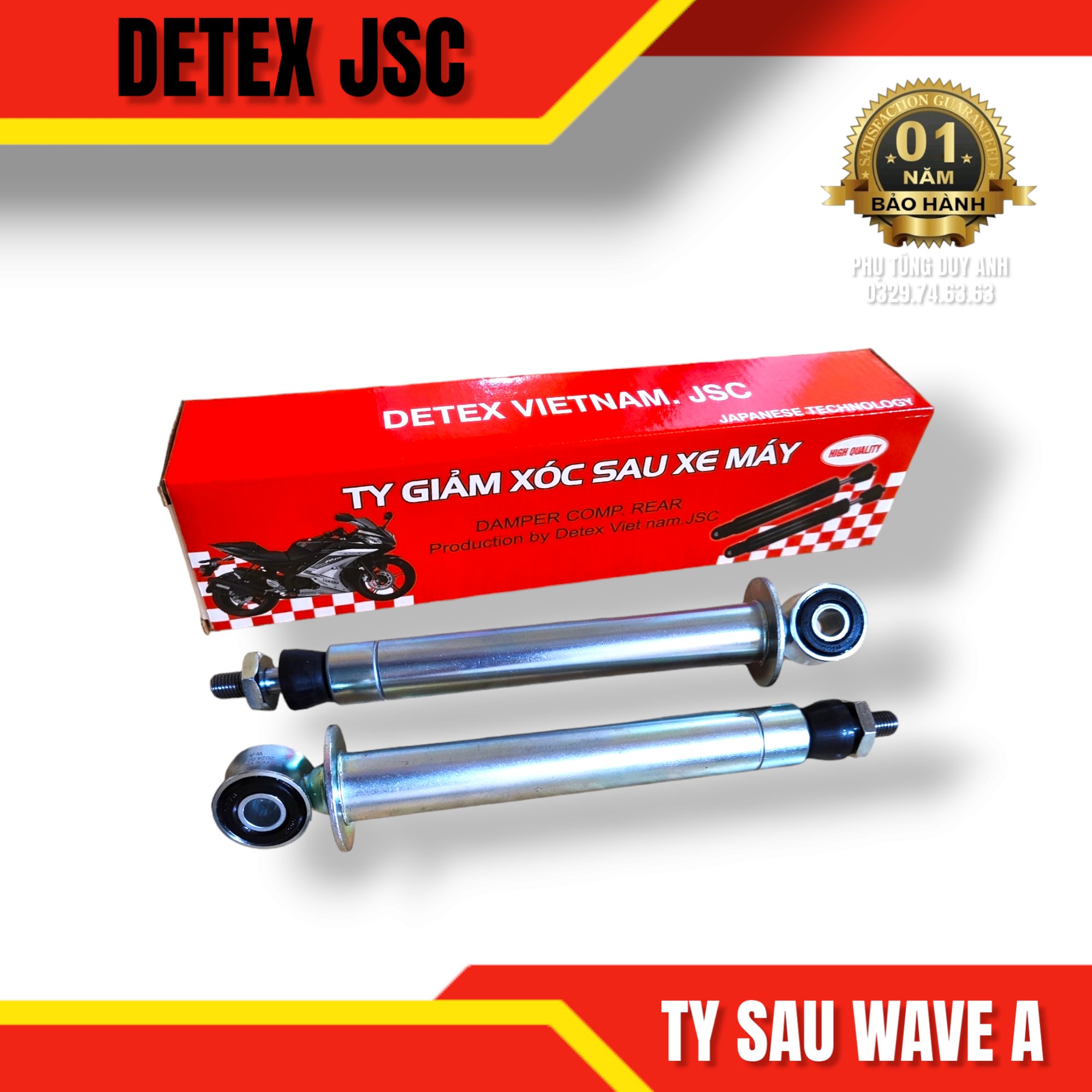 Ty sau giảm xóc Detex WA A (10x23) (T30)