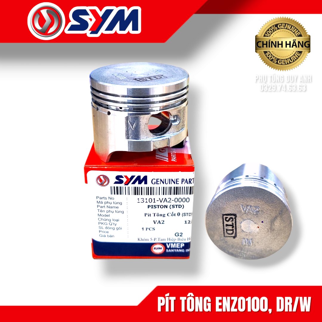 Pít Tông Cốt 3 (0.75) SYM- DR/W