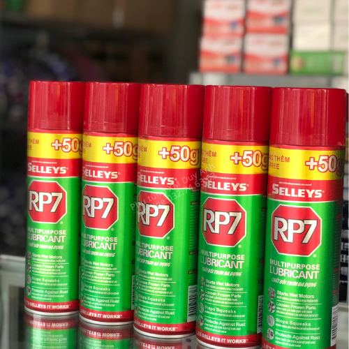 Chai xịt chống rỉ sét và bôi trơn Selleys RP7 350ml