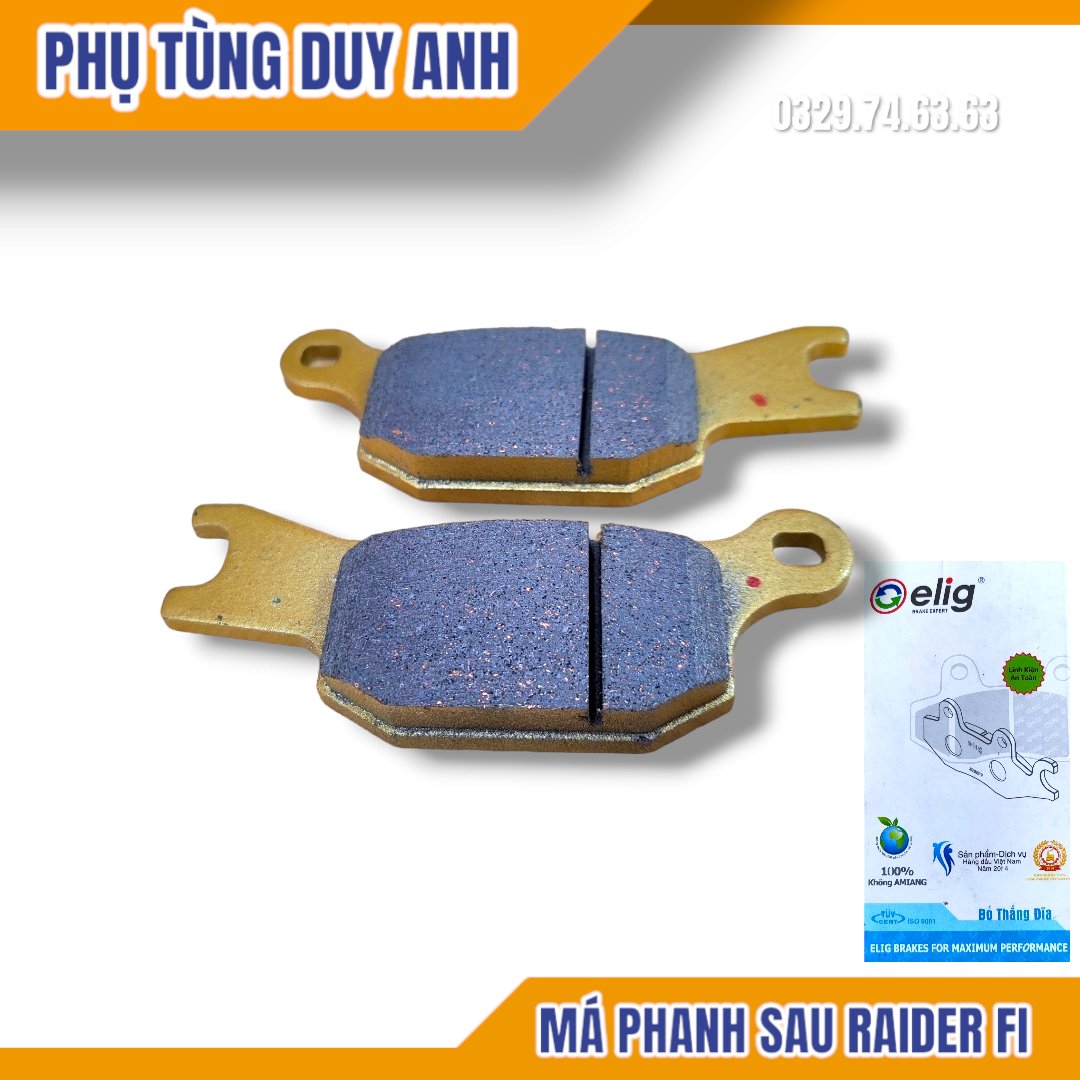 Má phanh dầu Elig Raider FI (sau) (EM370, T96)