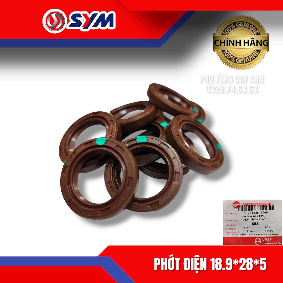Phớt điện 18.9*28*5-SYM