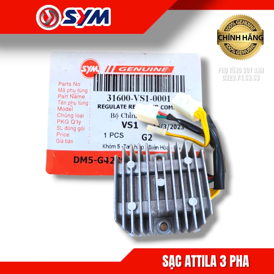 Sạc Attila, Exell, Shark 3 pha SYM