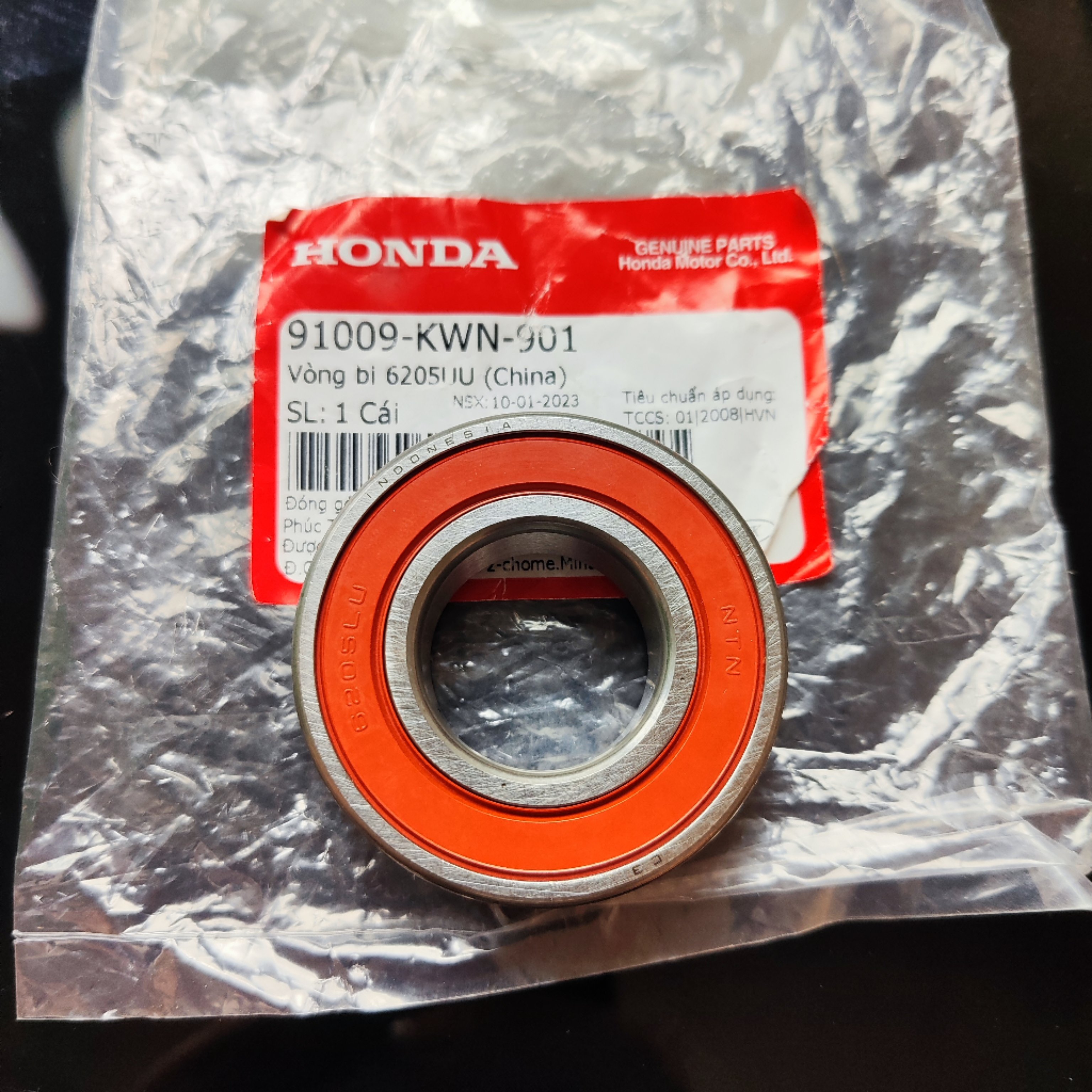 Vòng bi 6205UU (china)