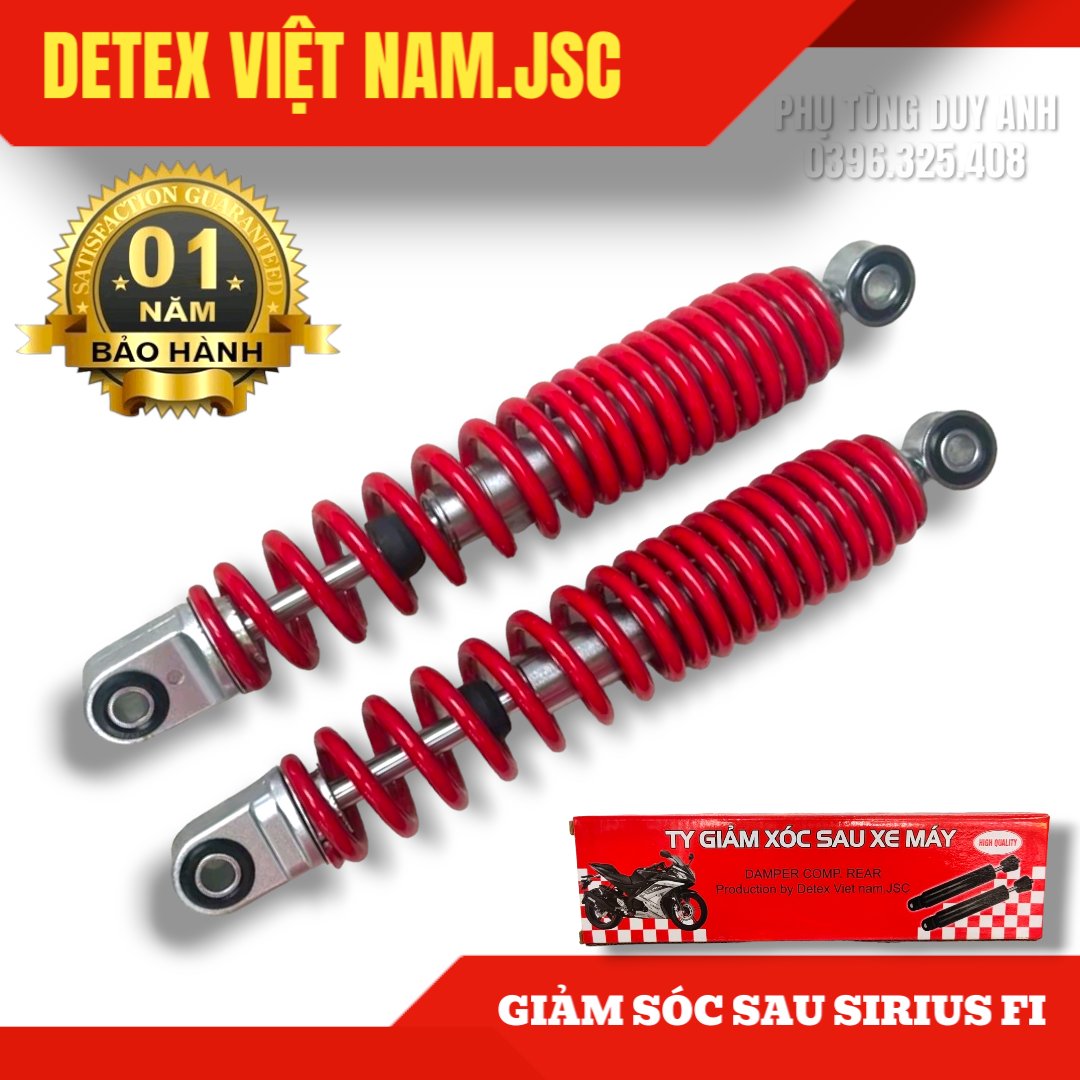 Giảm Sóc Sau Detex  Si Fi (Đỏ) -(T10)