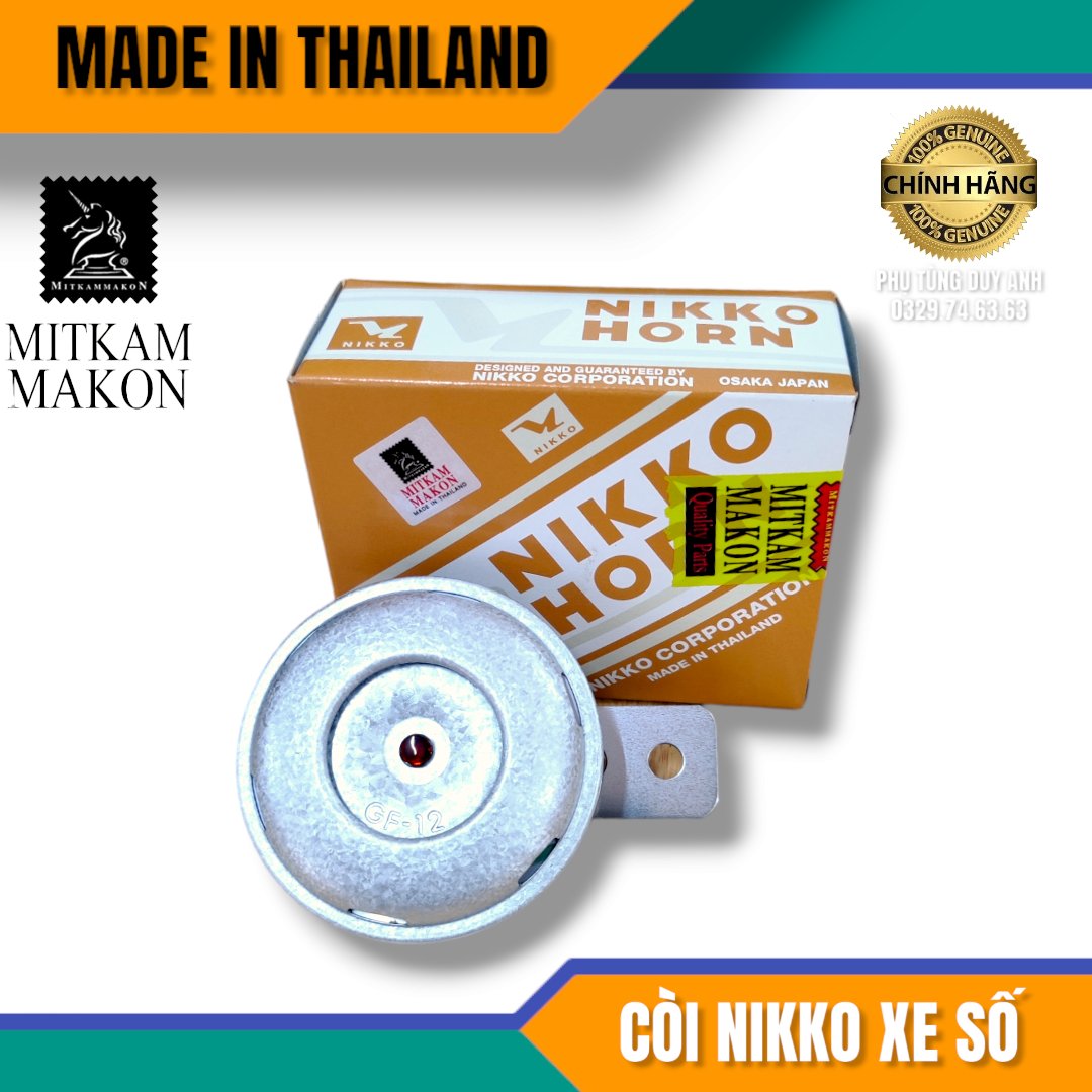 Còi drim niko xe số Thailan