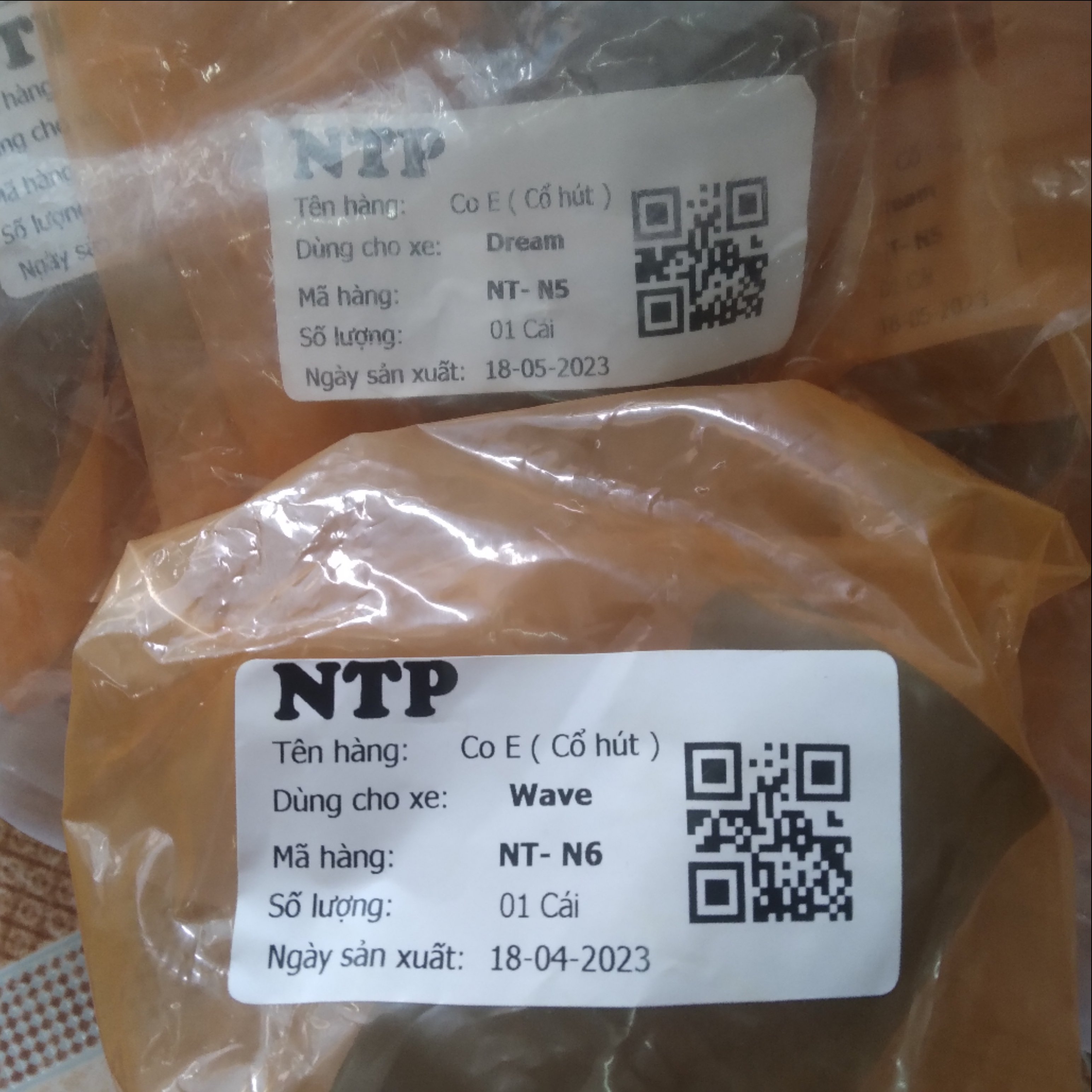 Cao su cổ hút Dream NTP