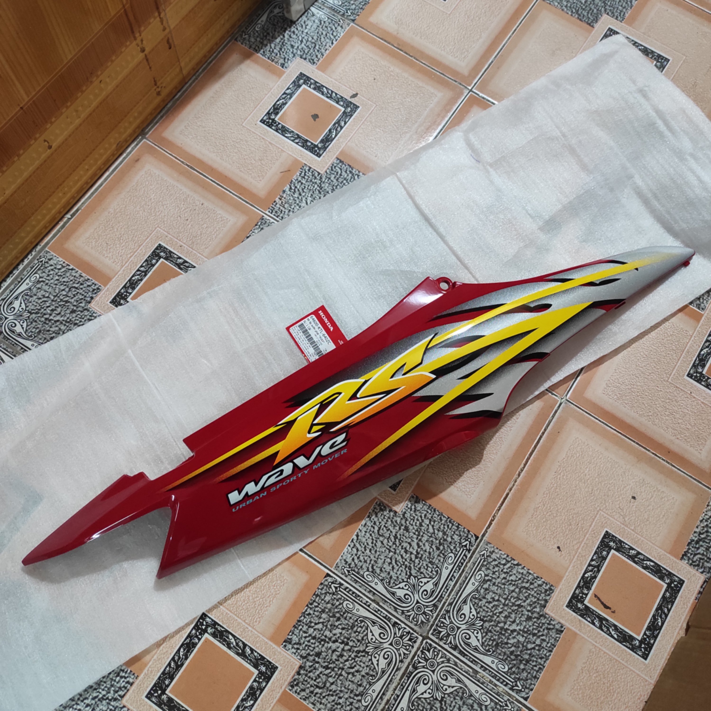 Bộ nhựa RS đỏ 2007-2009 Honda chính hãng