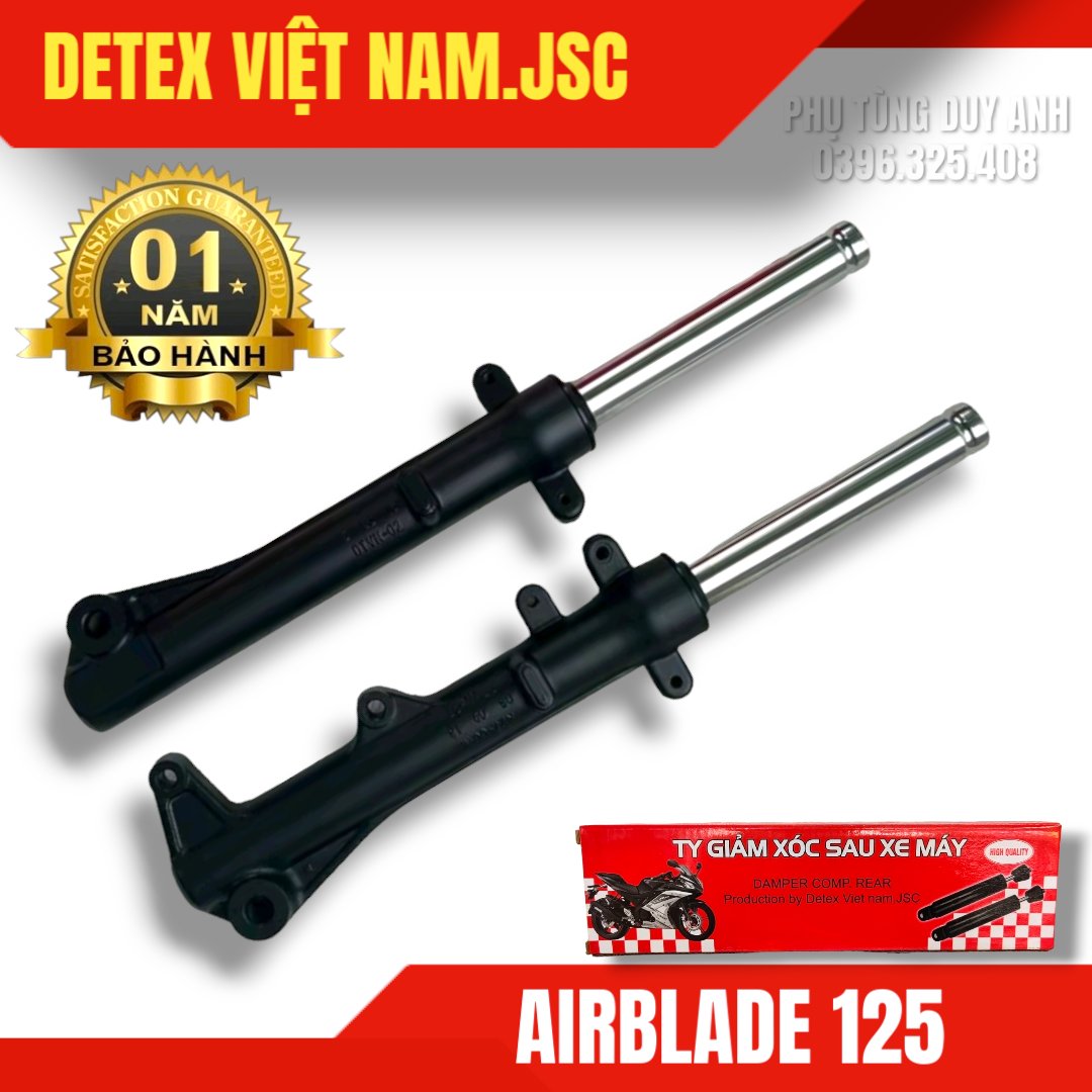 Giảm xóc trước Detex Air125 Đen