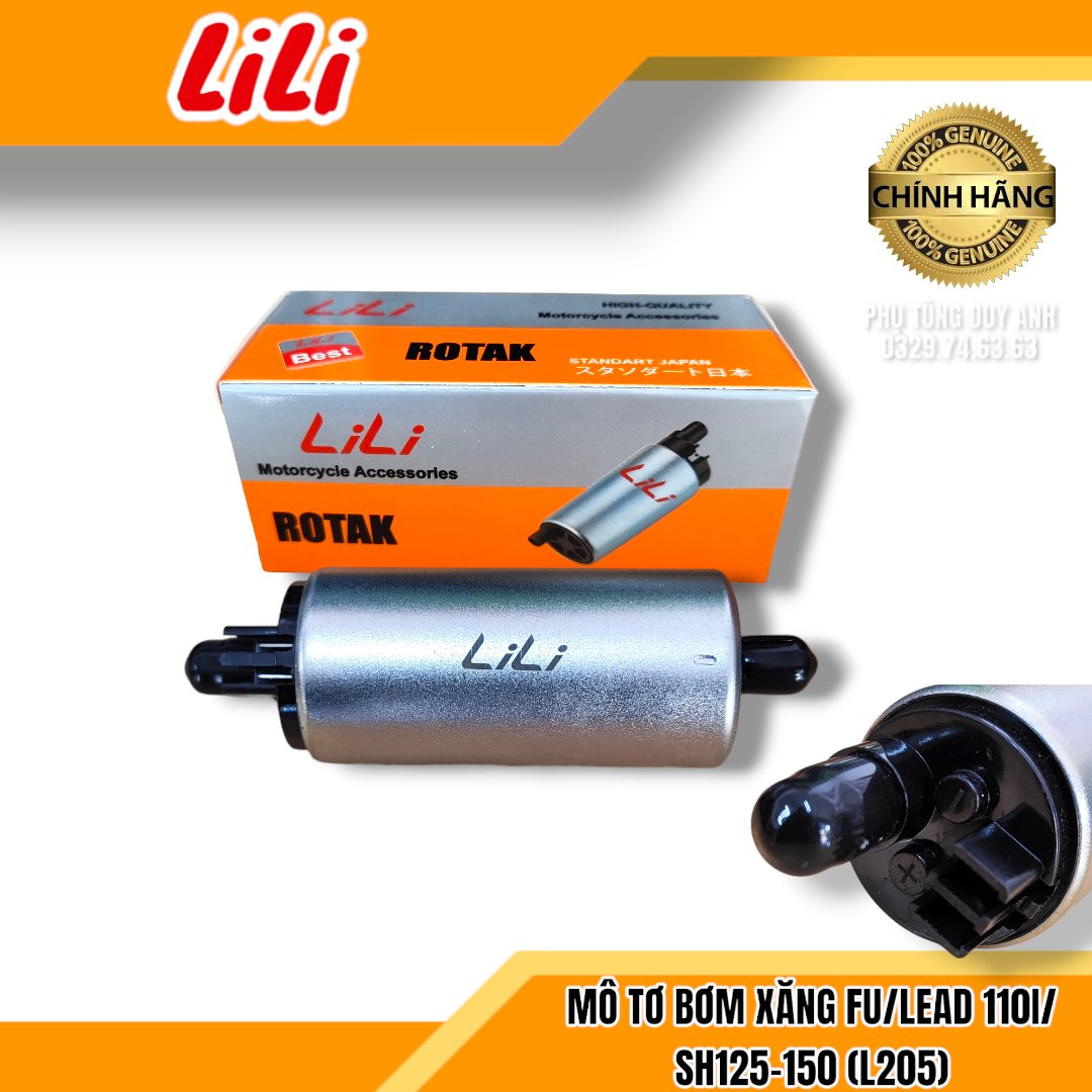 Moto bơm xăng FUTURE/LEAD110i/SH125-150 (LIT)
