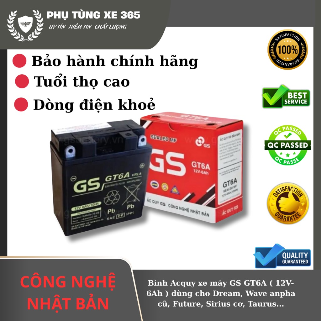 Bình  GS đỏ 6A