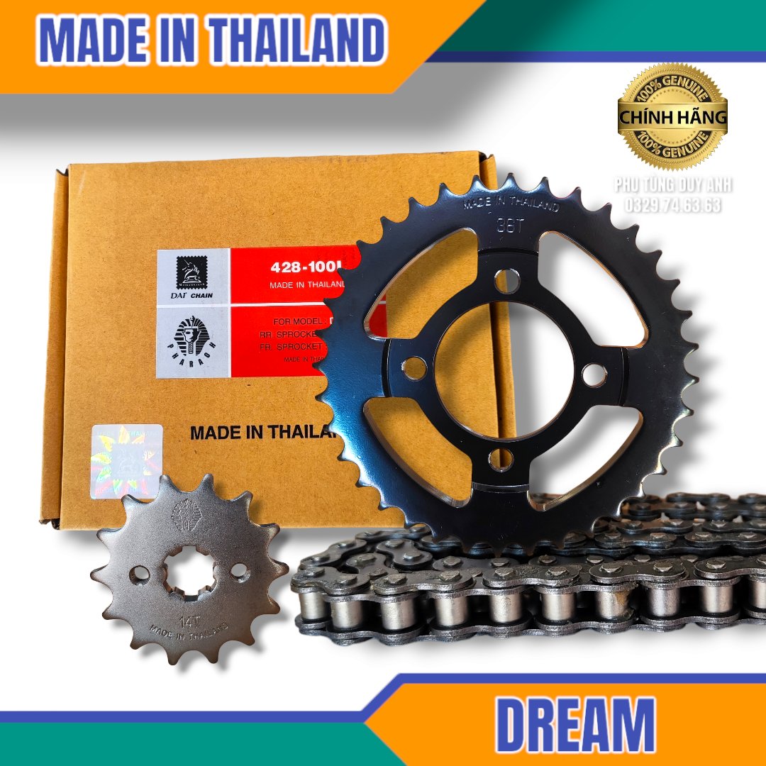 Bộ nhông xích Dream ThaiLan