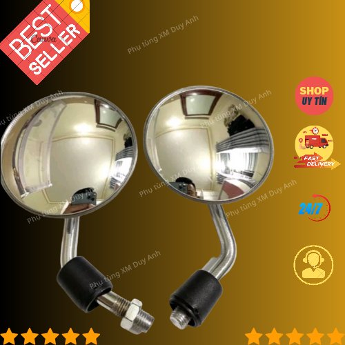 GƯƠNG TRÒN INOX CHÂN 10