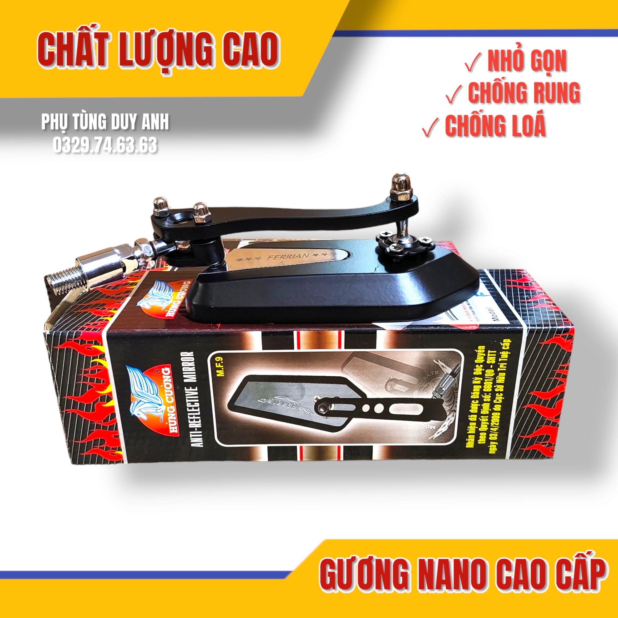 GƯƠNG NANO HÙNG CƯỜNG