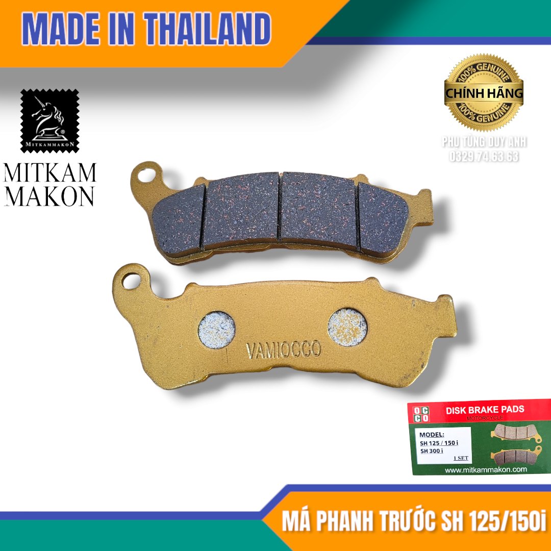 Má phanh đĩa trước SH  OCCO