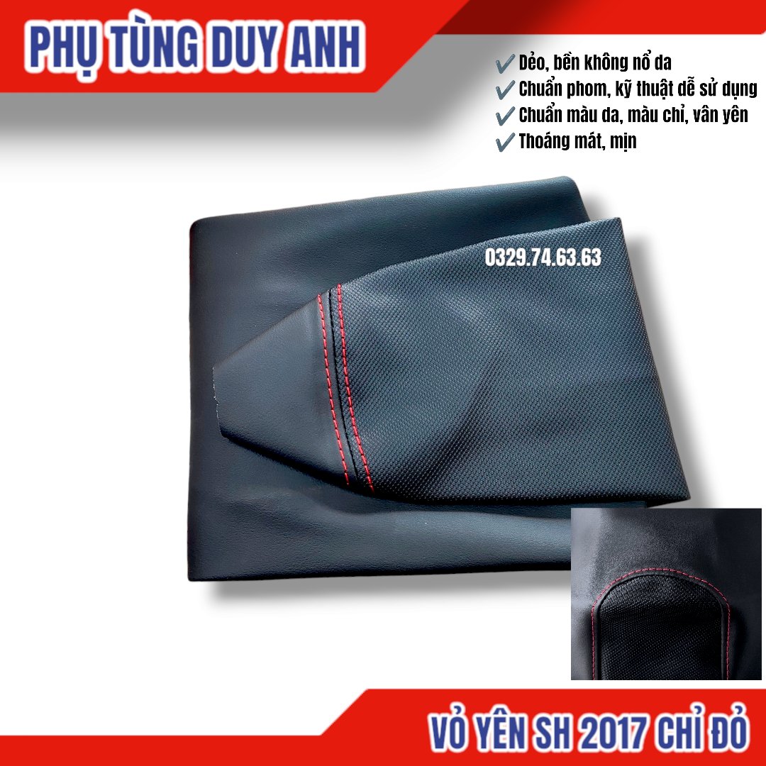 Vỏ yên SH cao 2017