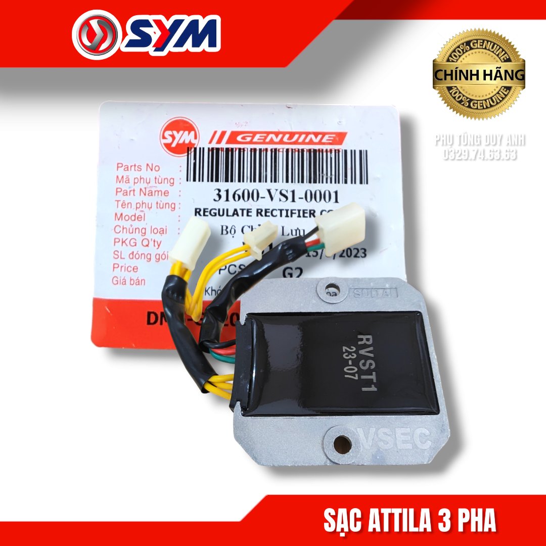 Sạc Attila, Exell, Shark 3 pha SYM